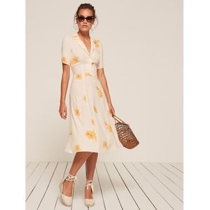 NWT Reformation Abigail Floral Dress in Tangiers